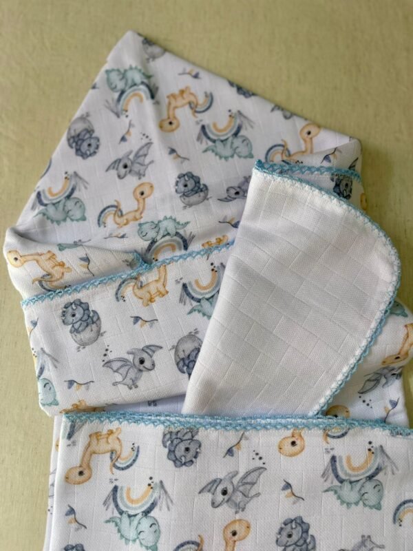 Toalha Fralda dinossauro