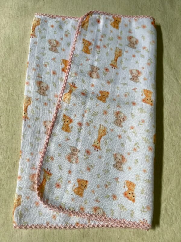 fralda de ombro girafa